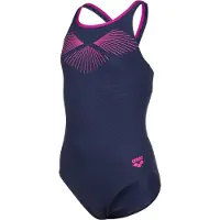Arena - Girl's Bay Swimsuit Swim Pro Back - Badpak 140, blauw