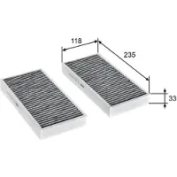 Valeo 715811 Interieurfilter