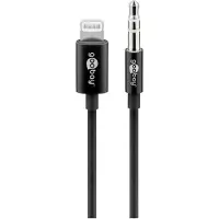 Pro Lightning - 3,5 mm-aansluiting 1 m, zwart
