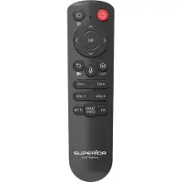Superior SUPTBB002, TV, Bluetooth, Knopen, Zwart