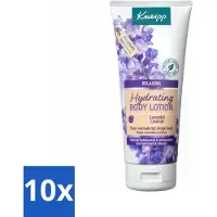 Kneipp 10 x - Body lotion - Relaxing - Lavendel - Bloemige geur - 200 ml - Bodylotion - Ontspanning - Lavendel - Huidverzorging - Wellness