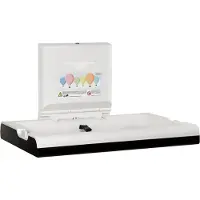Mediclinics babyverschoontafel horizontaal zwart CP0016HCSB