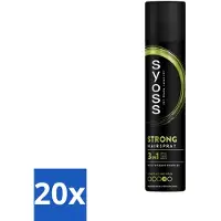 Syoss 20 x - Strong Hold - Haarspray - Sterke Fixatie - 300 ml - Haarspray - Sterke Fixatie - Styling - Haarverzorging - Haarherstel