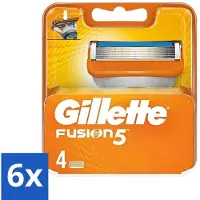 Gillette - Fusion 5 - Precisie en comfort - 4 Navulscheermesjes - Voordeelverpakking - 6 stuks