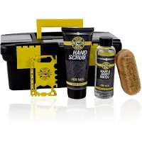 Accentra Cadeau voor Man Verjaardag - Gereedschapskist met mannen verzorgingsproducten - Bath & Body - Musk Giftset - Geschenkset mannen, vader, vriend, papa, broer - Grappig