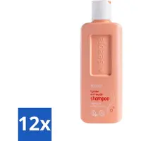 Seepje 12 x - Hydrate & Nourish Shampoo - Intense Hydratatie voor Gezond Haar - 300 ml - Hydraterende Shampoo - Argan Olie - Rijstproteïnes - Hyaluronzuur - Droog Haar