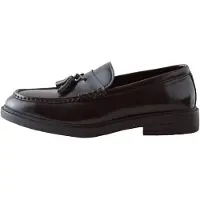 Next - Heren - Loafers met dikke zool en kwast - Rood