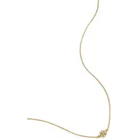 Yehwang Minimalistische ketting met klavertje