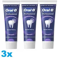 Oral-B Professional Gezonde Whitening Tandpasta 3 x 75 ml – Active Fresh – 3-pack