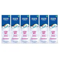 Oral-B Complete Plus Extra Wit Tandpasta – 6 x 75 ml – Extra Frisse Munt – Voordeelverpakking