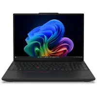 Lenovo ThinkPad T16 Gen 5 (Intel) Copilot+ PC Intel Core Ultra 7 355 Laptop 40,6 cm (16") WUXGA 16 GB LPDDR5x-SDRAM 512 GB SSD Wi-Fi 7 (802.11be) Windows 11 Pro Engels Zwart