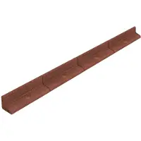 MonsterShop 4,8 m flexibele gazonrand - 4x1,2 m - terracotta - incl. hamer