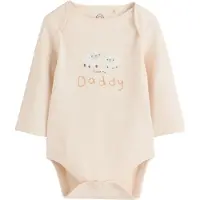 Next Rompertje/body beige / stone grey / abrikoos / wit