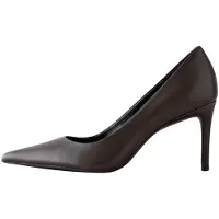 Next - Dames - Pumps met halfhoge hak en extra brede pasvorm - Bruin