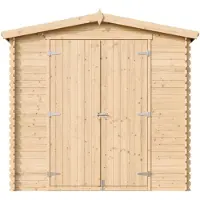 Timbela M369C1+M369G - Houten tuinhuis - 4,33 m² - 226x236xH224 cm - met vloer