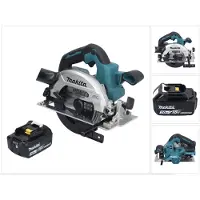Makita DHS 661 F1 accu-handcirkelzaag 18 V 165 mm borstelloos + 1x accu 3,0 Ah - zonder oplader