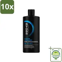 Syoss 10 x - Volume 440 ml - Shampoo - Voor Volumeboost - 440ml - Grootverpakking - Volume Shampoo - Haarversterkend Shampoo - Shampoo Voor Fijn Haar - Volumeboost Shampoo - Shampoo Zonder Siliconen