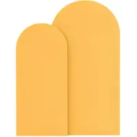 Happiq Set van 3 Bruiloftbogen - Polyester en Spandex Semi-Cirkel design met Ritssluiting - Bruin