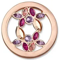 Mi Moneda - Isabella With Swarovski Crystals Munt SW - ISA - 03 - S (Maat S)