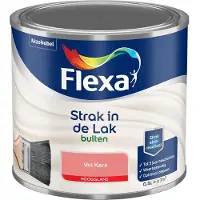 Flexa - Strak In De Lak Buitenlak Hoogglans - Vol Kers - Mengverf - 500 Ml