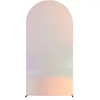 Happiq Gekleurde Boog Achtergrondhoes 100cm - Multicolor Polyester - voor feest en fotografie - Multicolor 120 cm
