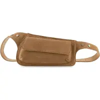 Fredsbruder Leren gordeltas Softly Collection Beltbag Caramel Lichtbruin