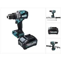 Makita HP 001 GM1 accu-slagboormachine 40 V max. 140 Nm XGT Brushless + 1x accu 4,0 Ah - zonder oplader