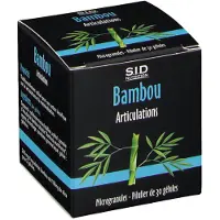 S.I.D NUTRITION Bamboe Gewrichten 30 Capsules