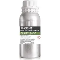 AW Gifts Clary Sage Organic Essential Oil 0.5kg