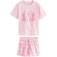 Next - Dames - Pyjama met short - Roze