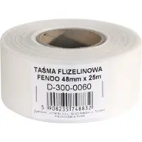 Solid Serie - Flizelinband - 48mm x 25m - Wit - Voor Gipsplaat