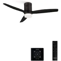 Create - Plafondventilator 40W silent 100% hout - WIND CALM NATURAL WOOD