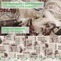 ANRO Tafelkleed Effen cacao Meerkleurig 280x140cm Rechte rand Afwasbaar Waterafstotend