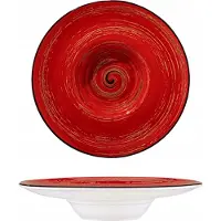 Wilmax England Wilmax Diepe Porseleinen Bordshotel Rood 24 cm - 200 ml