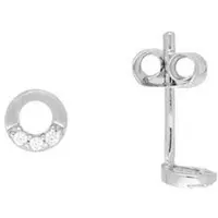 Glow 106.1057.00 oorknoppen zilver zilverkleurig 12mm