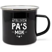 Miko Mok - Lekker stoer - Pa's mok - Metaal