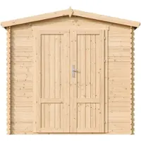 Timbela M369F1+M369G - Houten tuinhuis - 4,33 m² - 226x236xH224 cm - met vloer