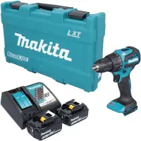 Makita DHP 490 ZK accu-slagboormachine 18 V 65 Nm borstelloos + koffer - zonder accu, zonder oplader