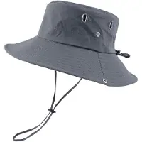 Dnntunk Zonnehoed - Bucket hat - Vissershoedje - Safari - Dames en heren - Grijs