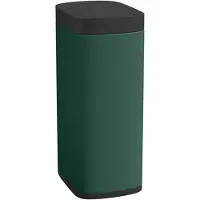 HOMCOM Sensor Bin-Metall, ABS-35,5cm x 26,5cm x 68cm-Dunkelgrün
