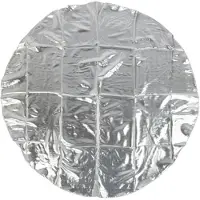 2lif X-mastree cloth tafetta zilver rond 120 cm