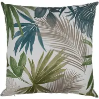 2lif Banjol Flower Print Outdoor kussen blauw 45x45cm