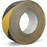 Technotape antislip tape 50mm x 18 meter zwart/geel (TTA03258)