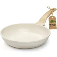 YASHE koekenpan, 24 cm, geschikt voor inductie, niet giftig, vrij van PTFE en