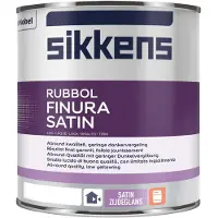 Sikkens Rubbol Finura Satin RAL 9016 | Verkeerswit 1L