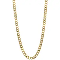 Akzent Kette Keiran, Edelstahl, 45 - 60 cm/ 2mm, langelbig