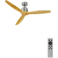Create - Stille plafondventilator met technische ABS bladen 40W (Ø132cm) - Geen licht - Afstandsbediening - 6 snelheden - Programmeerbaar - WIND STYLANCE