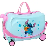 Disney Stitch Bright 25l 44x21x27 Cm Trolley Bag Blauw Kinderen