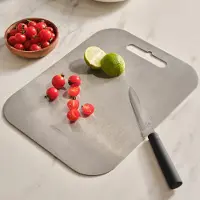 Karaca - RVS Snijplank – 26 x 34 cm – 18/10 Roestvrij Staal – Inox – Vaatwasserbestendig