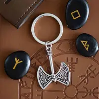 Something Different - Strength and Power Axe of Valor Sleutelhanger - Multicolours